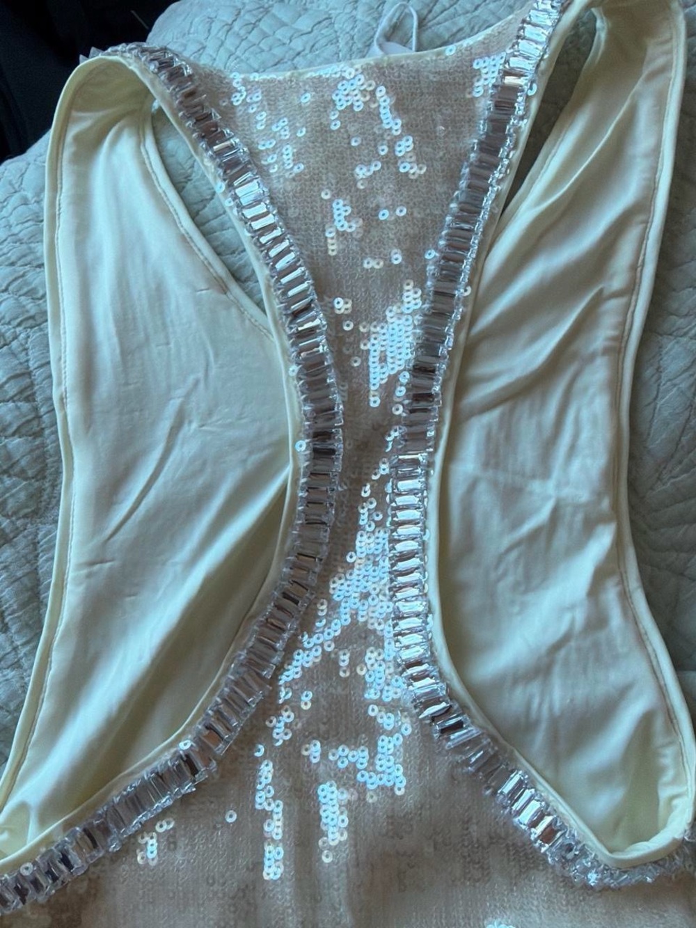 EZILI swim Albi sequin racer back tank top - Picture 7 of 7